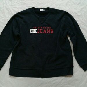 Calvin Klein Jean sweater.